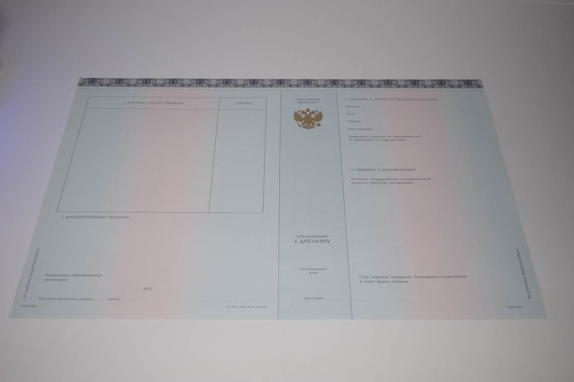 Диплом МГИМО 2014-2025 в Одинцово приложение